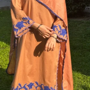 Sunehri Shaam: Tobacoo Brown 3 Piece Set